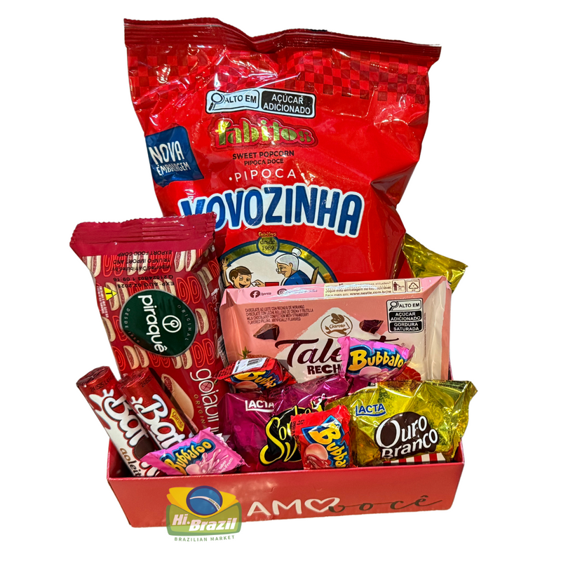 Valentine's Day Decorated Basket I Love You Big