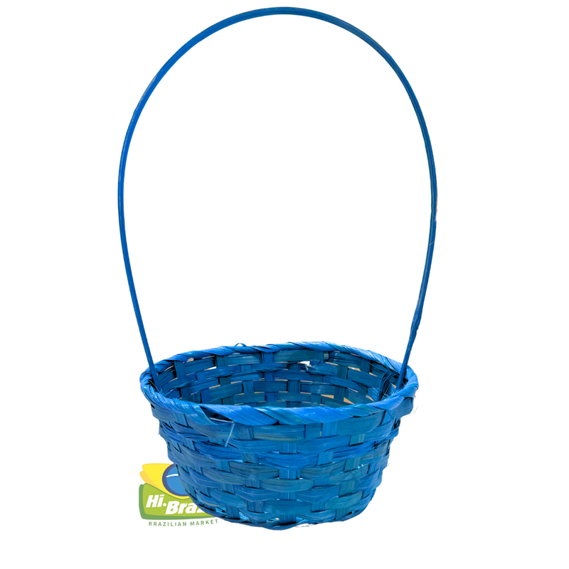 Colorful Straw Easter Basket Packaging