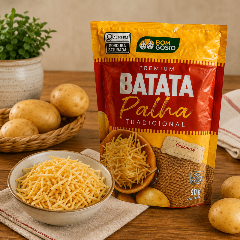 Bom Gosto Batata Palha Tradicional 90g