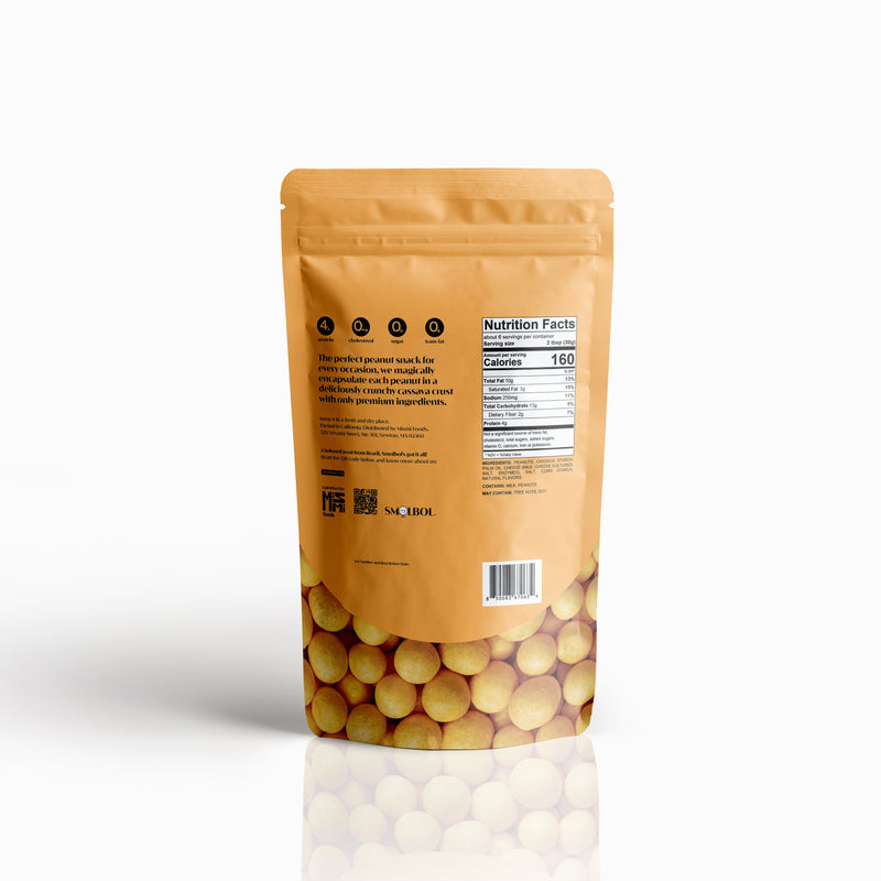 Smolbol Ovinhos de Amendoim Sabor Cheddar