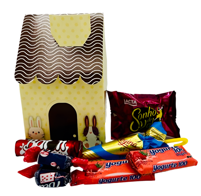 Caixa Casinha Feliz Pascoa