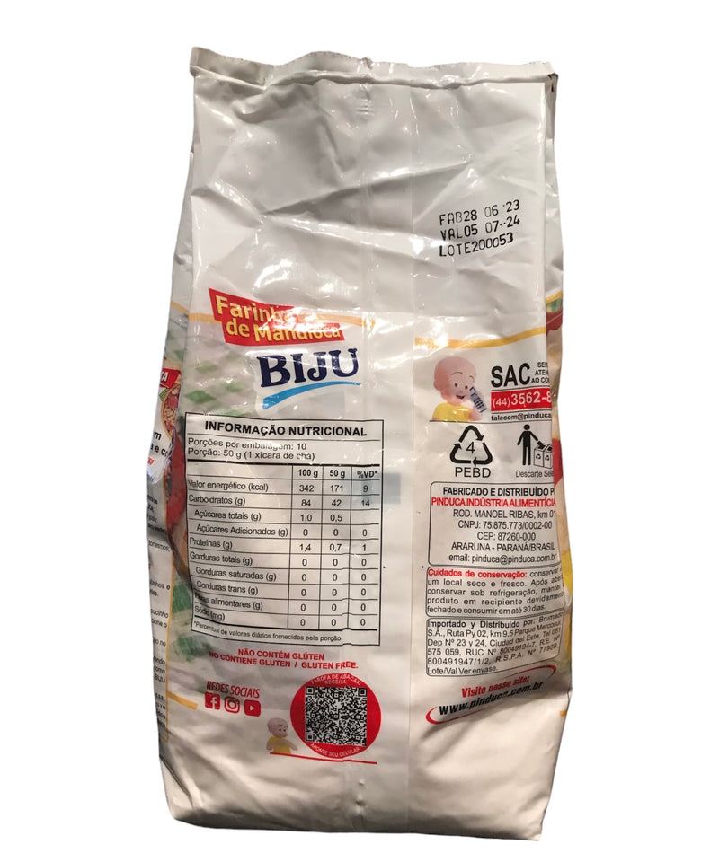 Pinduca Farinha Biju de Mandioca 500g