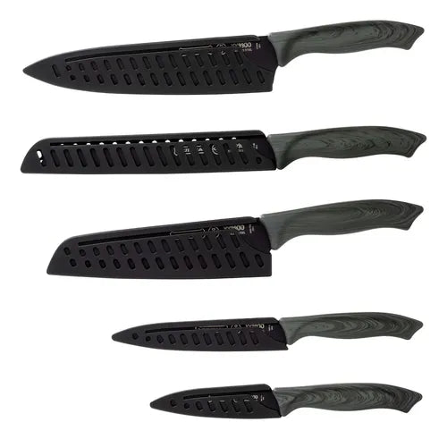 Mundial Jogo de Facas 5 Pecas em Aco Inoxidavel VX9900