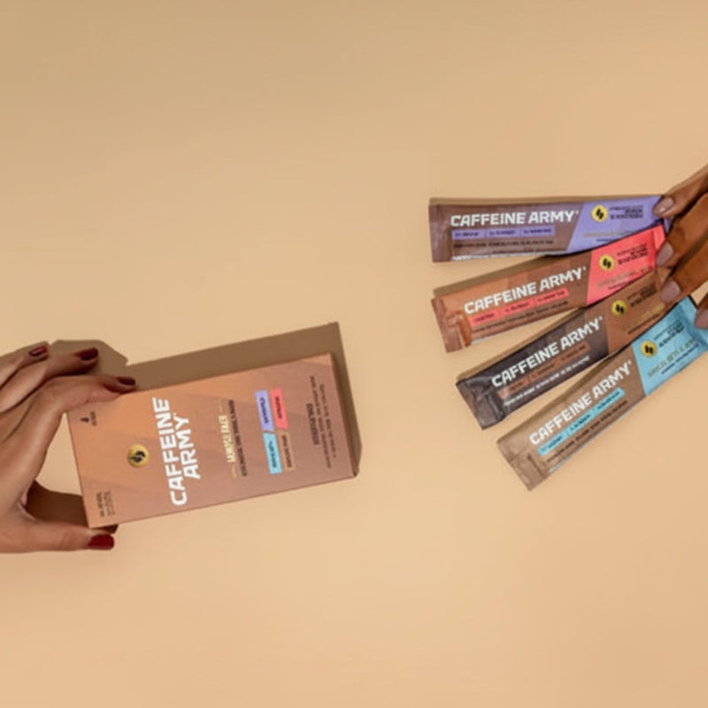 Caffeine Army® Sample Pack - 4 flavors