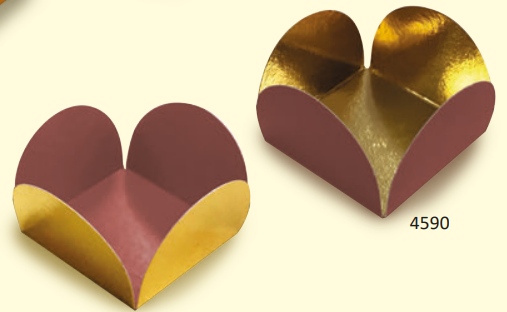 Forminha Caixinha 4 Petalas Lisa