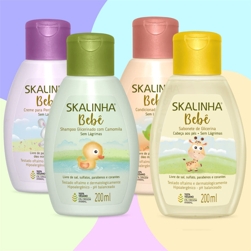 Skalinha Bebe kit Cuidados - 4 und