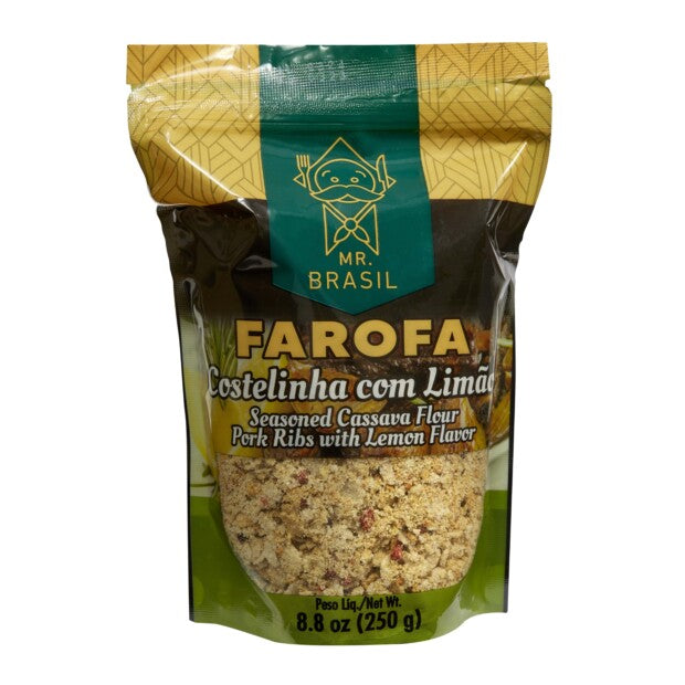 Mr.Brasil Farofa Costelinha com Limao 250g