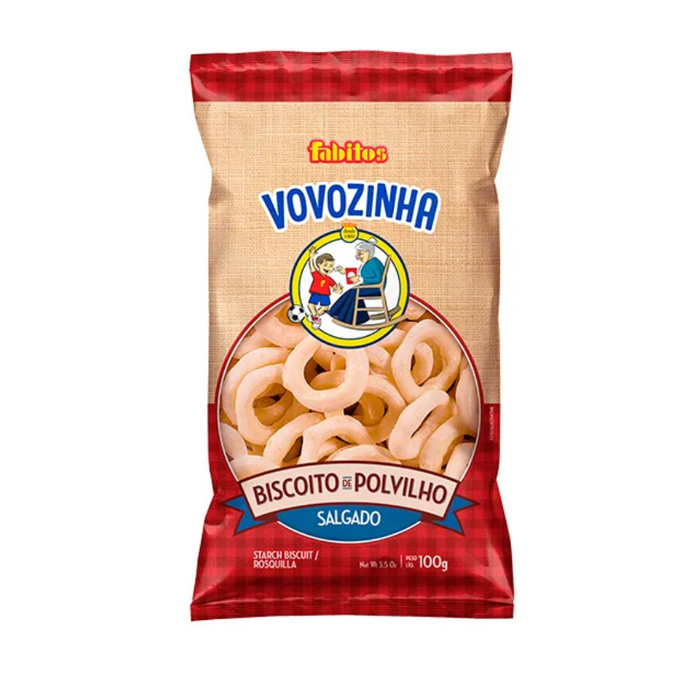 Fabitos Vovozinha Biscoito de Polvilho Salgado 100g