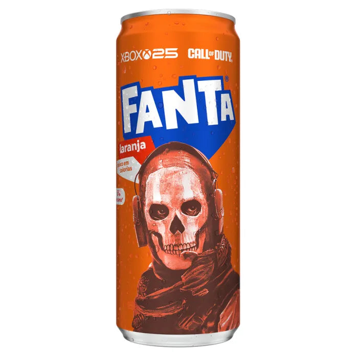 Fanta Orange Can 330ml Xbox Call of Duty Edition