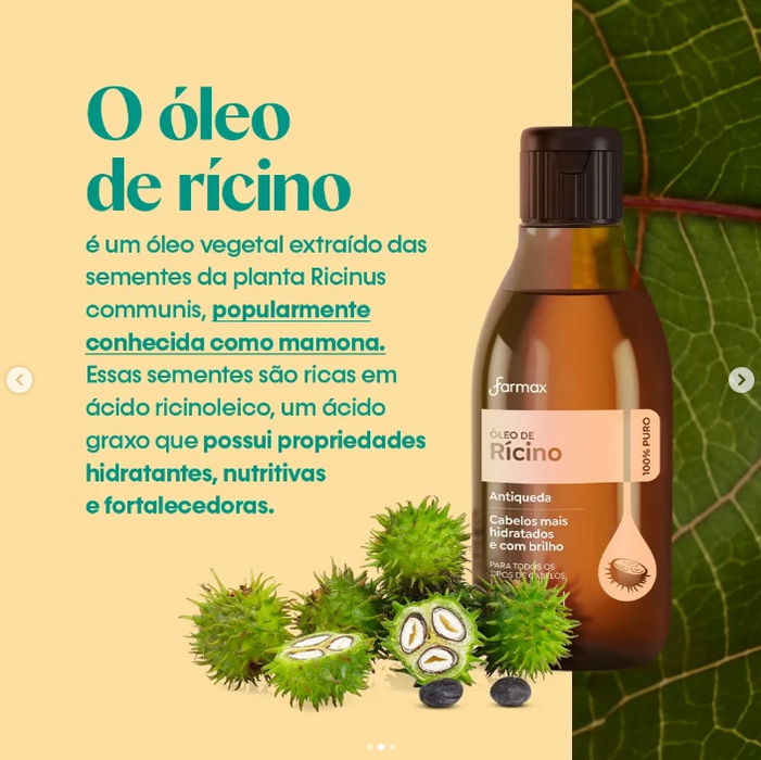 Farmax Oleo capilar Ricino 100ml