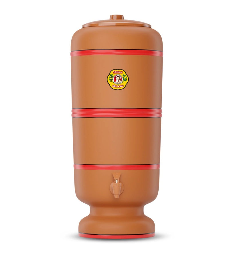 Santa Maria Filtro de Agua de Barro 6 litros com 1 velas