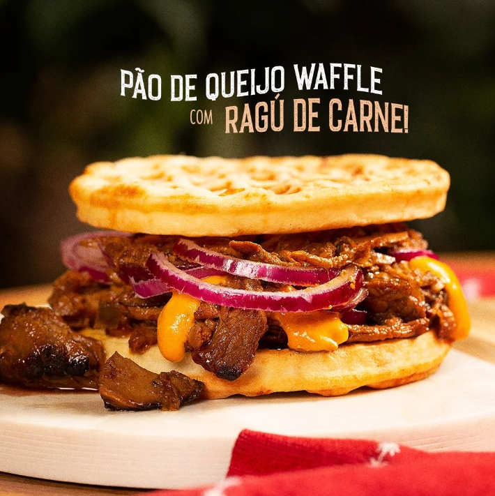 Forno de Minas Pao de Queijo Formato Waffle 400g
