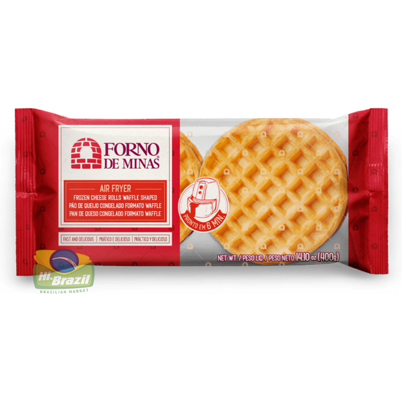 Forno de Minas Pao de Queijo Formato Waffle 400g