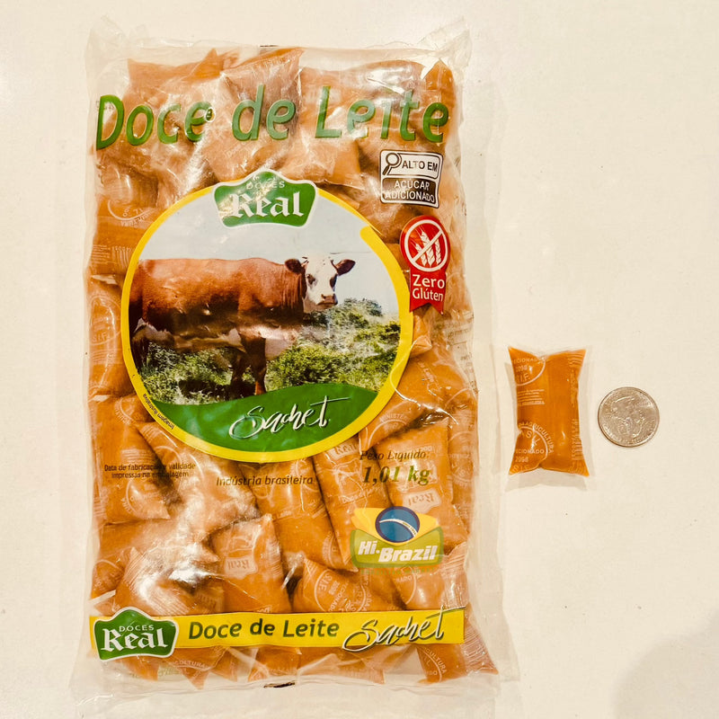 Real Doce de Leite Sache Chup-Chup - Milk Paste Caramel sachet