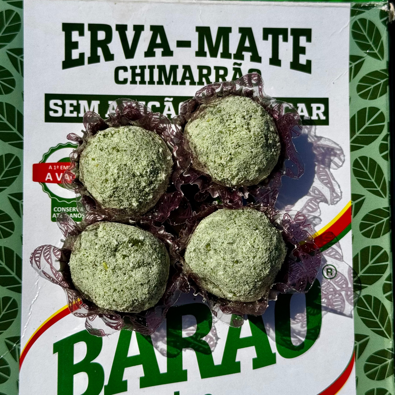 Docinhos Caixa Brigadeiro de Erva-Mate 4 unidades