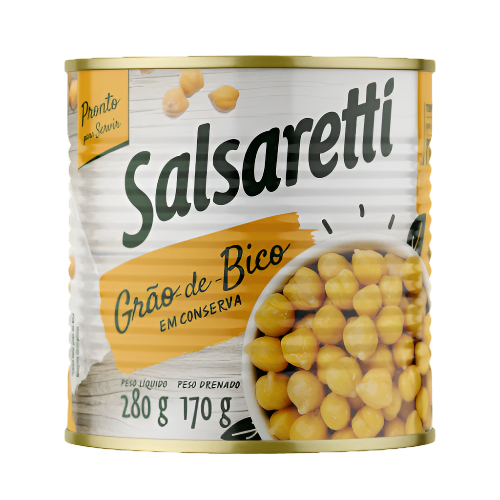 Salsaretti Grao de Bico em Conserva 280g