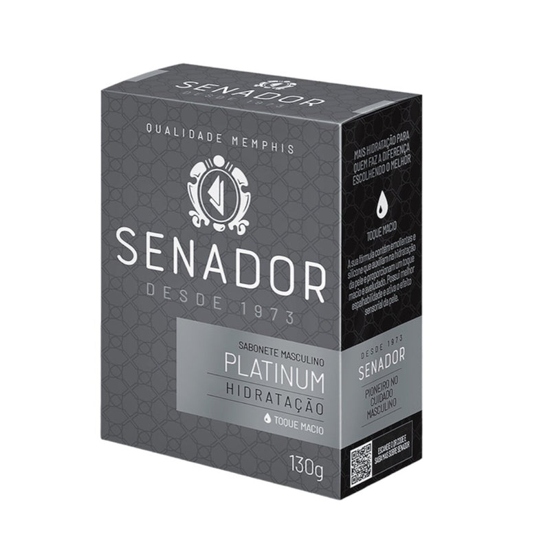 Senador Platinum Bar Soap 130g