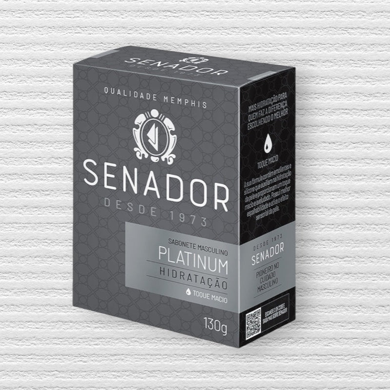 Senador Platinum Bar Soap 130g