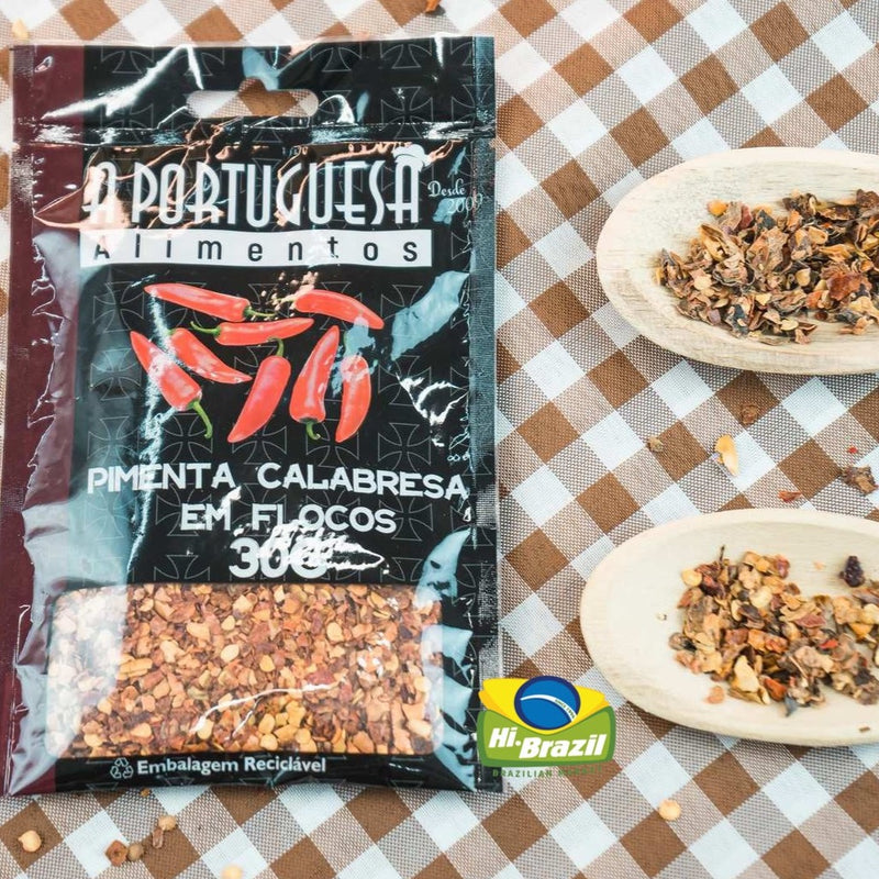A portuguesa Pimenta Calabresa em Flocos 30g
