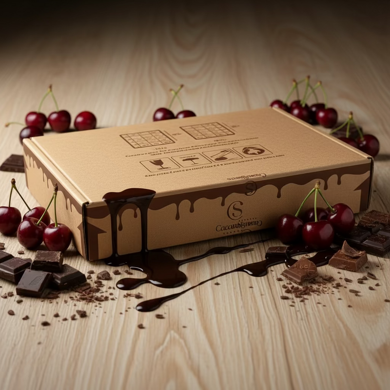 Caixa 40 unidades Cacau Show Bombom Cerejao ao Leite 23g (vencimento Janeiro 1 2026)