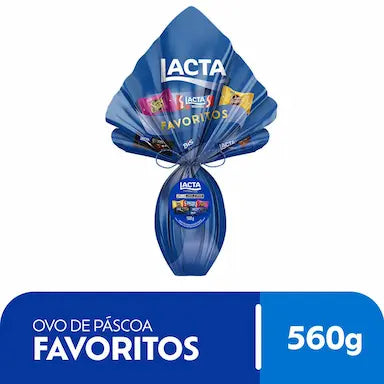 Lacta Ovo de Pascoa Favoritos 540g