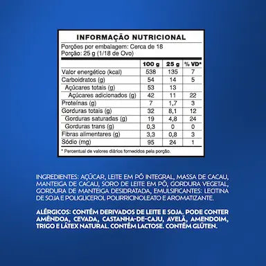Lacta Ovo de Pascoa Favoritos 540g