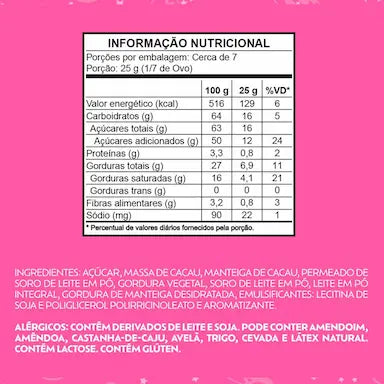 Lacta Ovo de Pascoa Barbie 166g