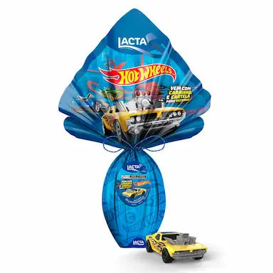 Lacta HotWheels Easter Egg 166g