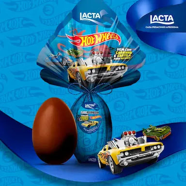 Lacta HotWheels Easter Egg 166g