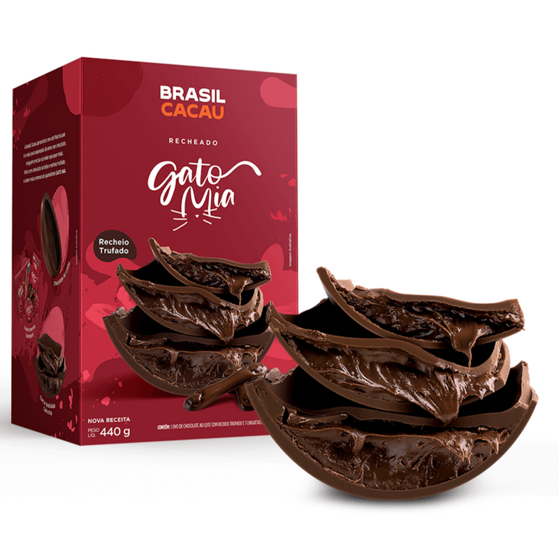 Brasil Cacau Classic Gato Mia Truffled Easter Egg 440g