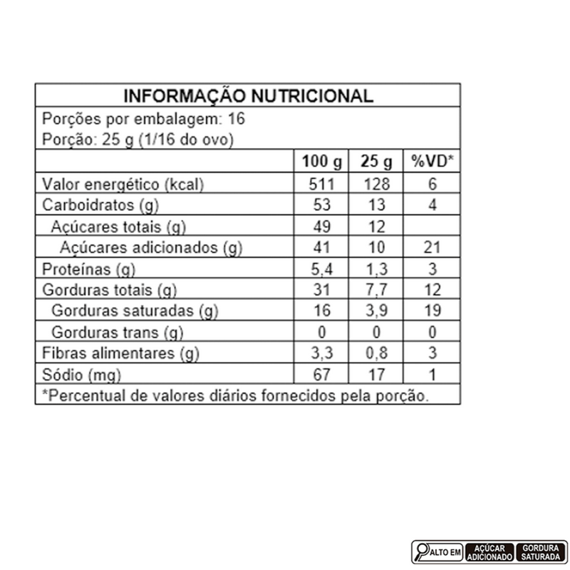 Brazil Cocoa Ovomaltine Easter Egg 400g 