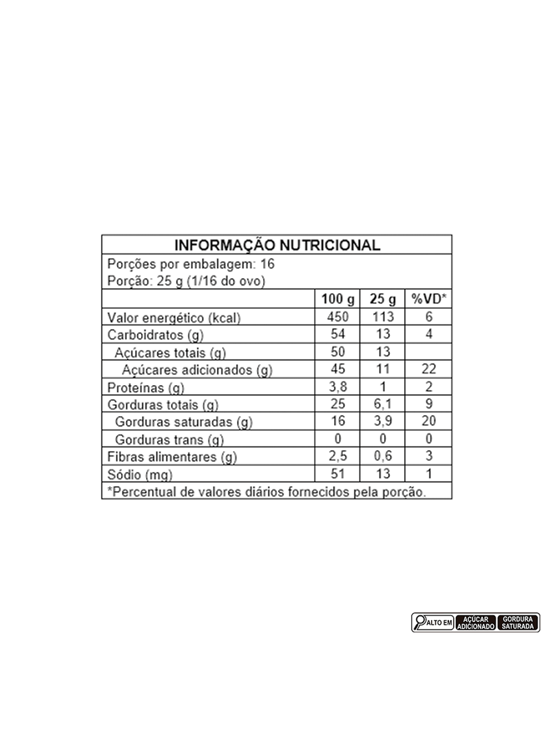 Brazil Cocoa Lollo Easter Egg 400g 