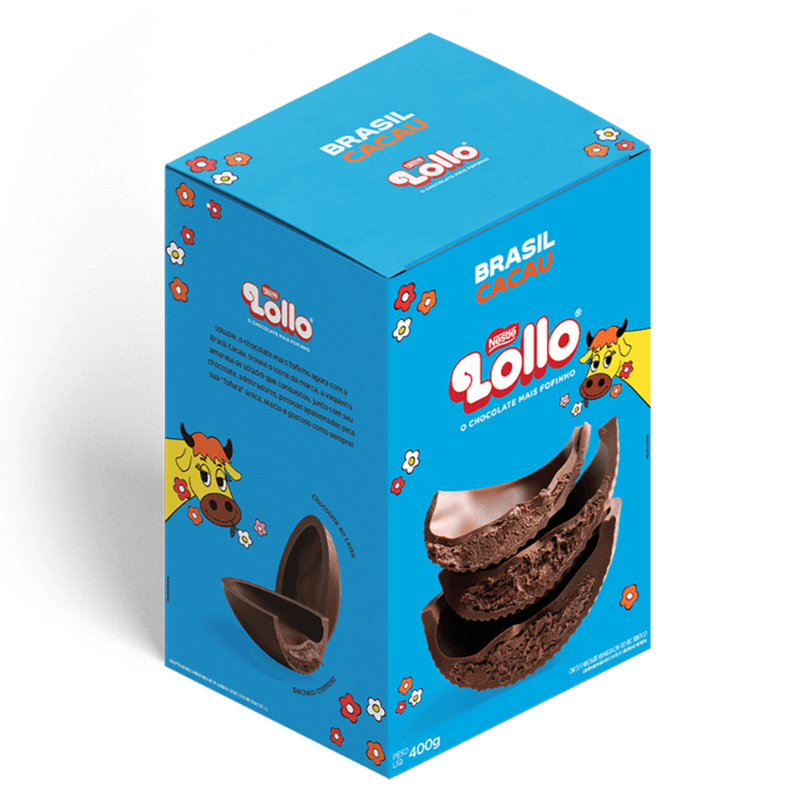 Brazil Cocoa Lollo Easter Egg 400g 