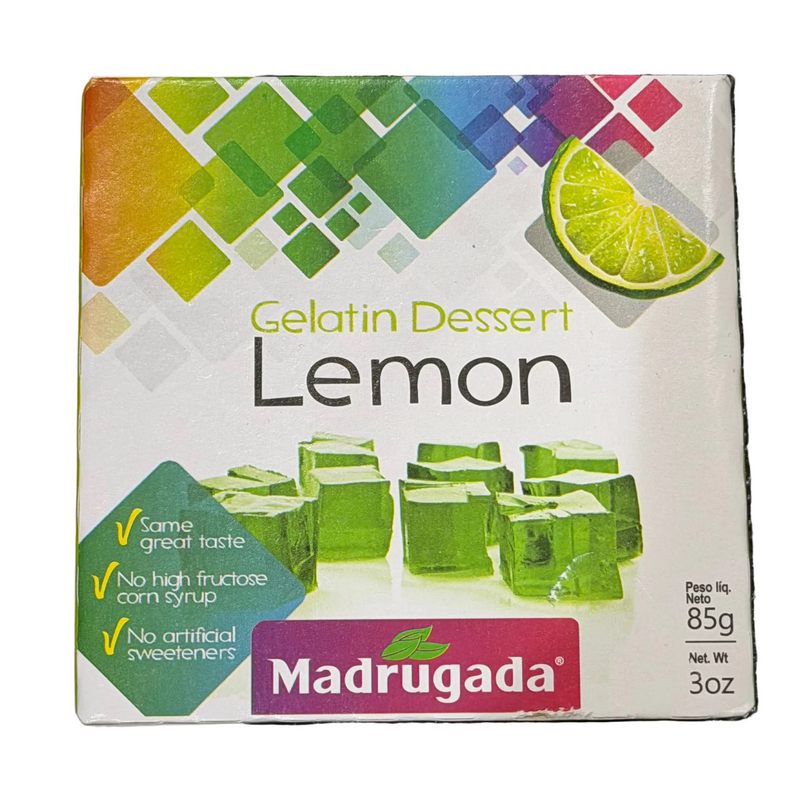 Madrugada Gelatina Limao 85g
