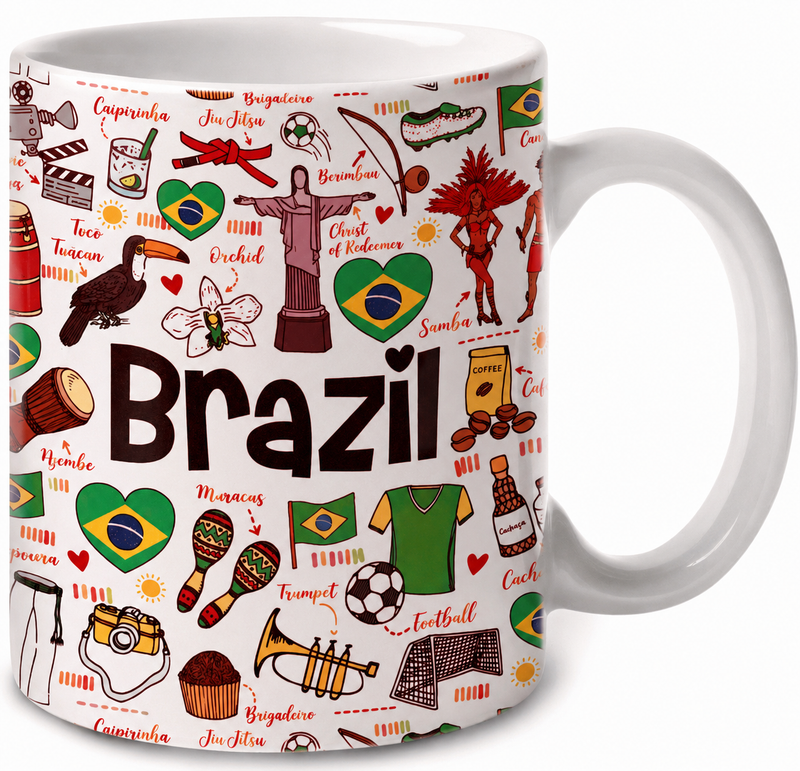 Brazil Cultural Mugs