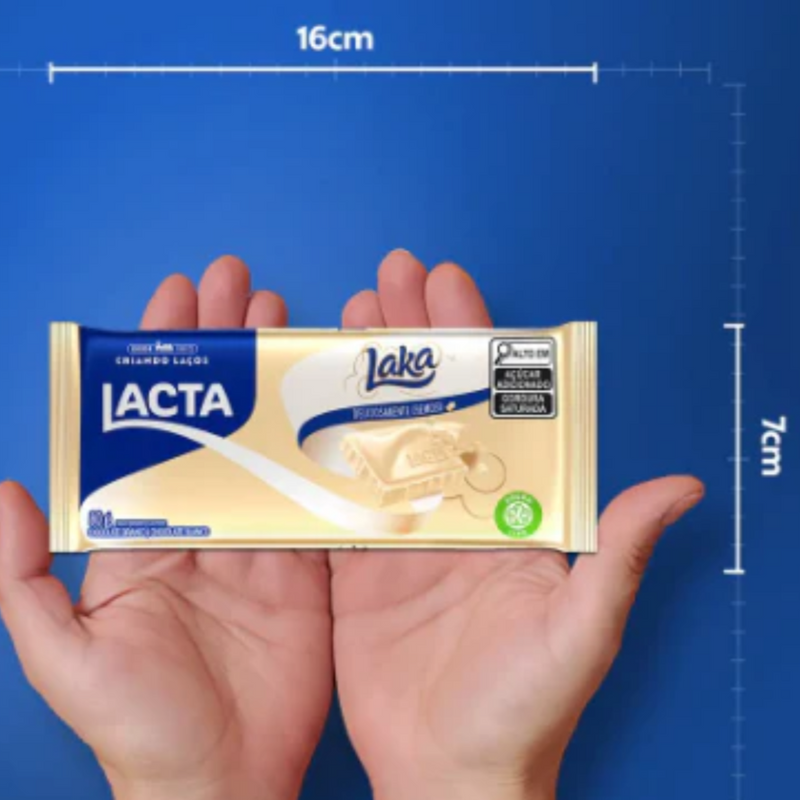 Lacta Laka Branco 80g