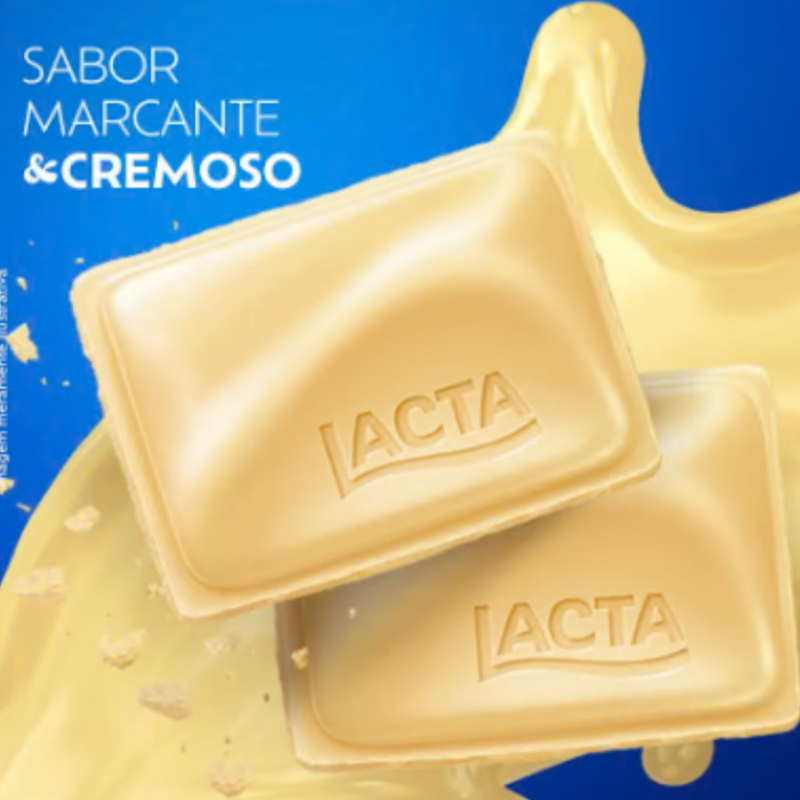 Lacta Laka Branco 80g