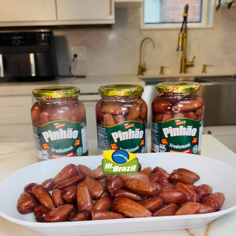 Riele Pinhao em Conserva Pronto para comer 600g