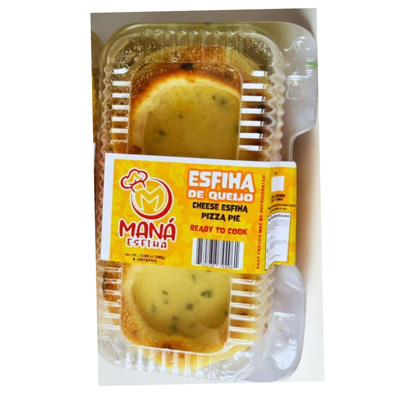 Mana Esfiha de Queijo Aberta 6 unidades