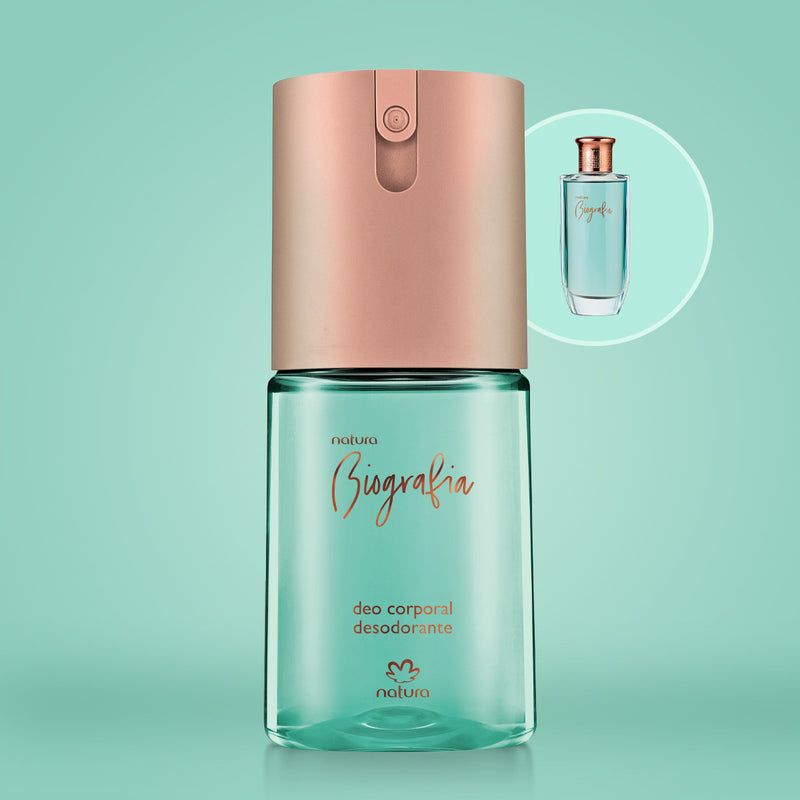 Natura Deo Corporal Biografia Feminino 100ml