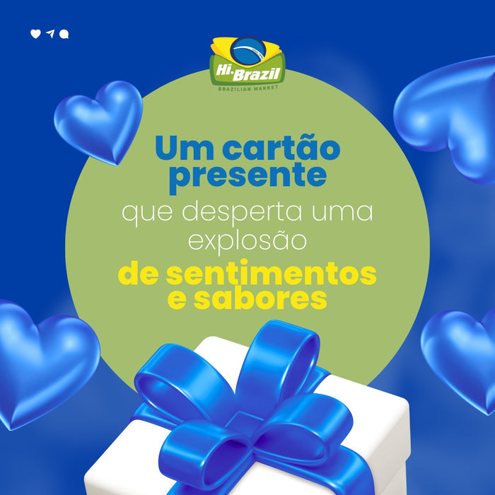 Cartão Presente  - Gift Card