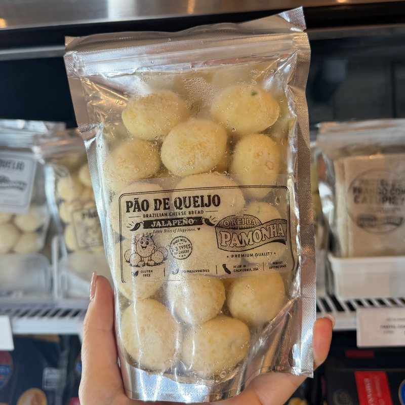 O Rei da Pamonha Jalapeño Cheese Bread Cocktail Size 340g