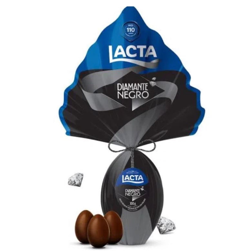 Lacta Ovo de Pascoa Diamante Negro 300g