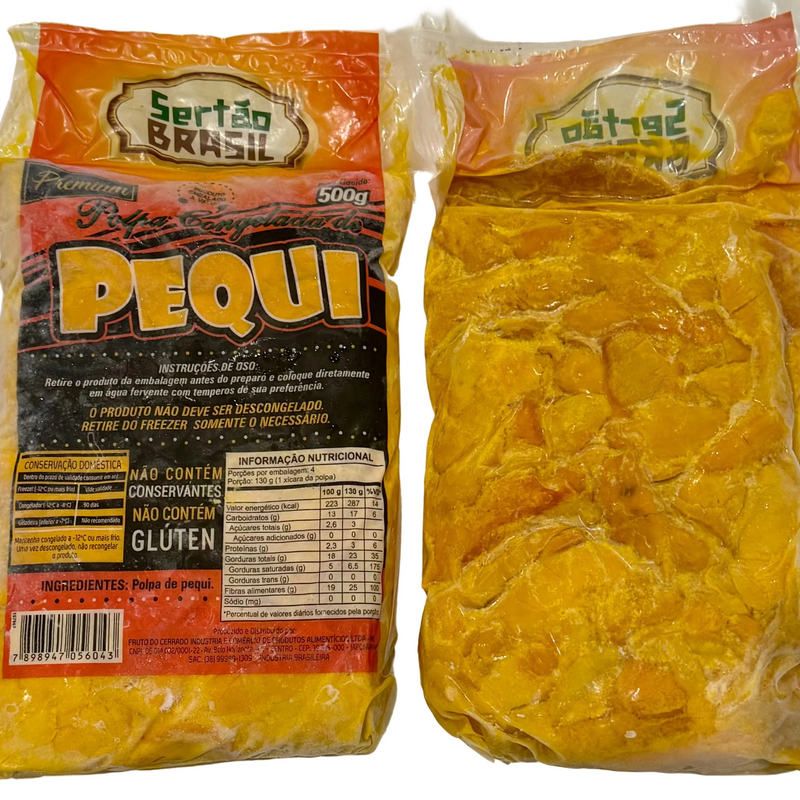 Sertao Brasil Polpa de Pequi Congelado 500g
