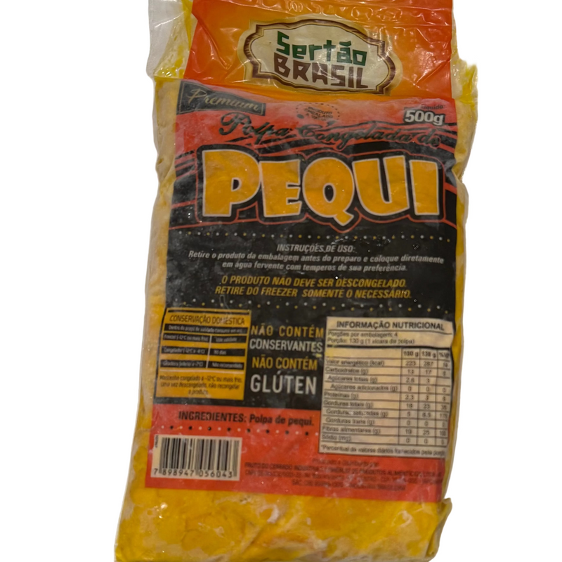 Sertao Brasil Polpa de Pequi Congelado 500g