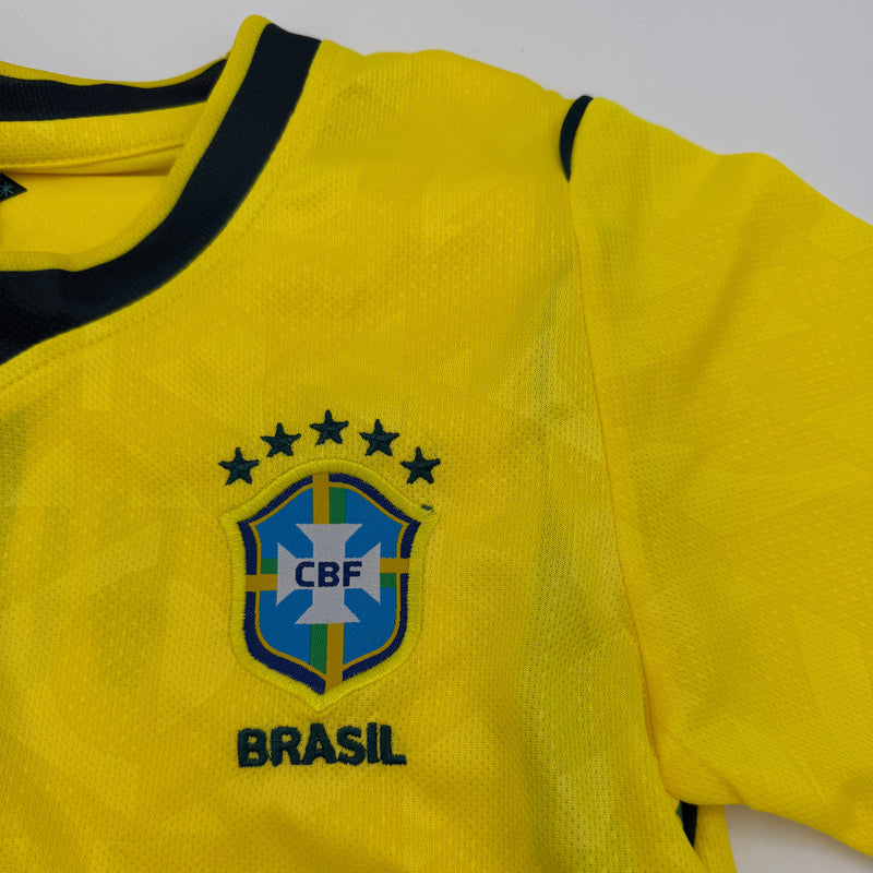 Brasil Conjunto Infantil Vini Jr Versao Fa Copa 2026