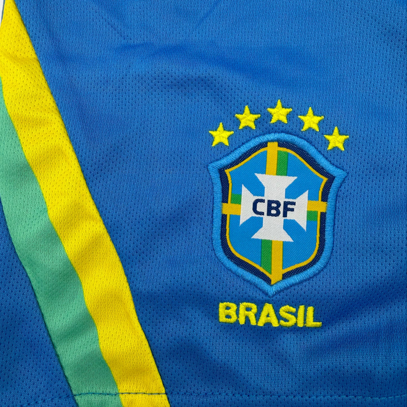 Brasil Conjunto Infantil Vini Jr Versao Fa Copa 2026
