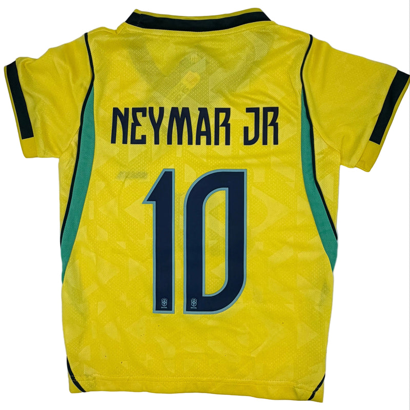 Brasil Conjunto Infantil Neymar Jr Versao Fa Copa 2026