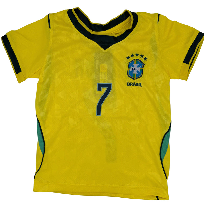 Brasil Conjunto Infantil Vini Jr Versao Fa Copa 2026