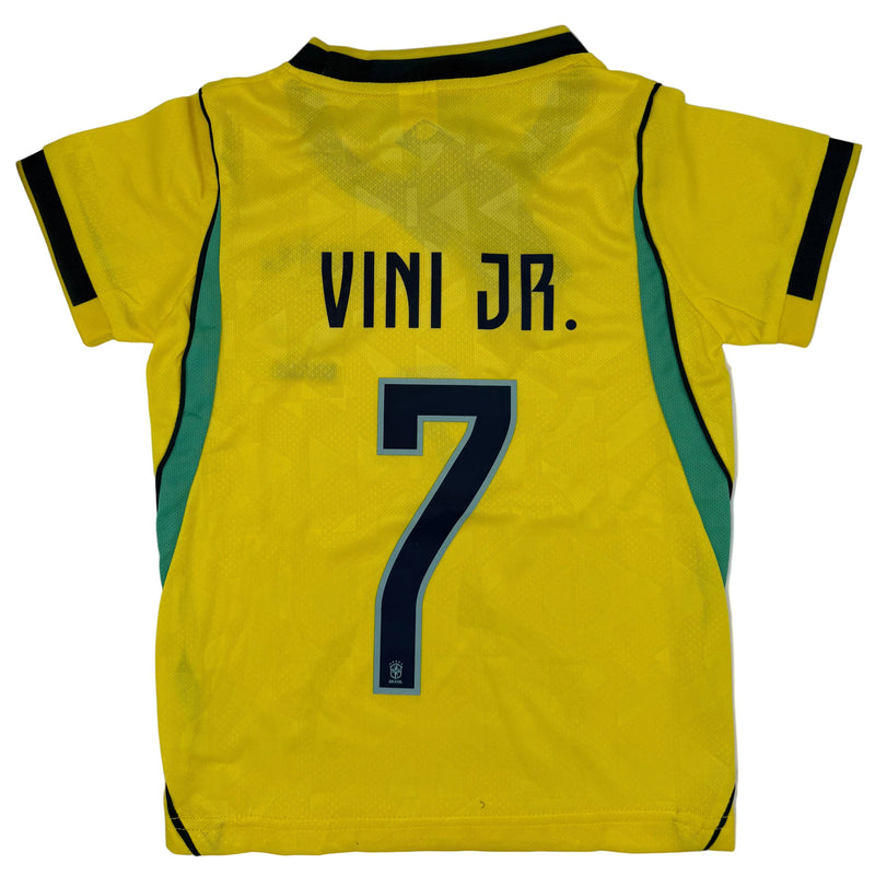 Brasil Conjunto Infantil Vini Jr Versao Fa Copa 2026